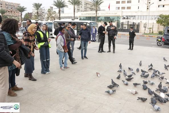 مؤسسة مشكاة نور تنظم رحلة سياحية لطاقم السفينة لوجوس هوب ببورسعيد