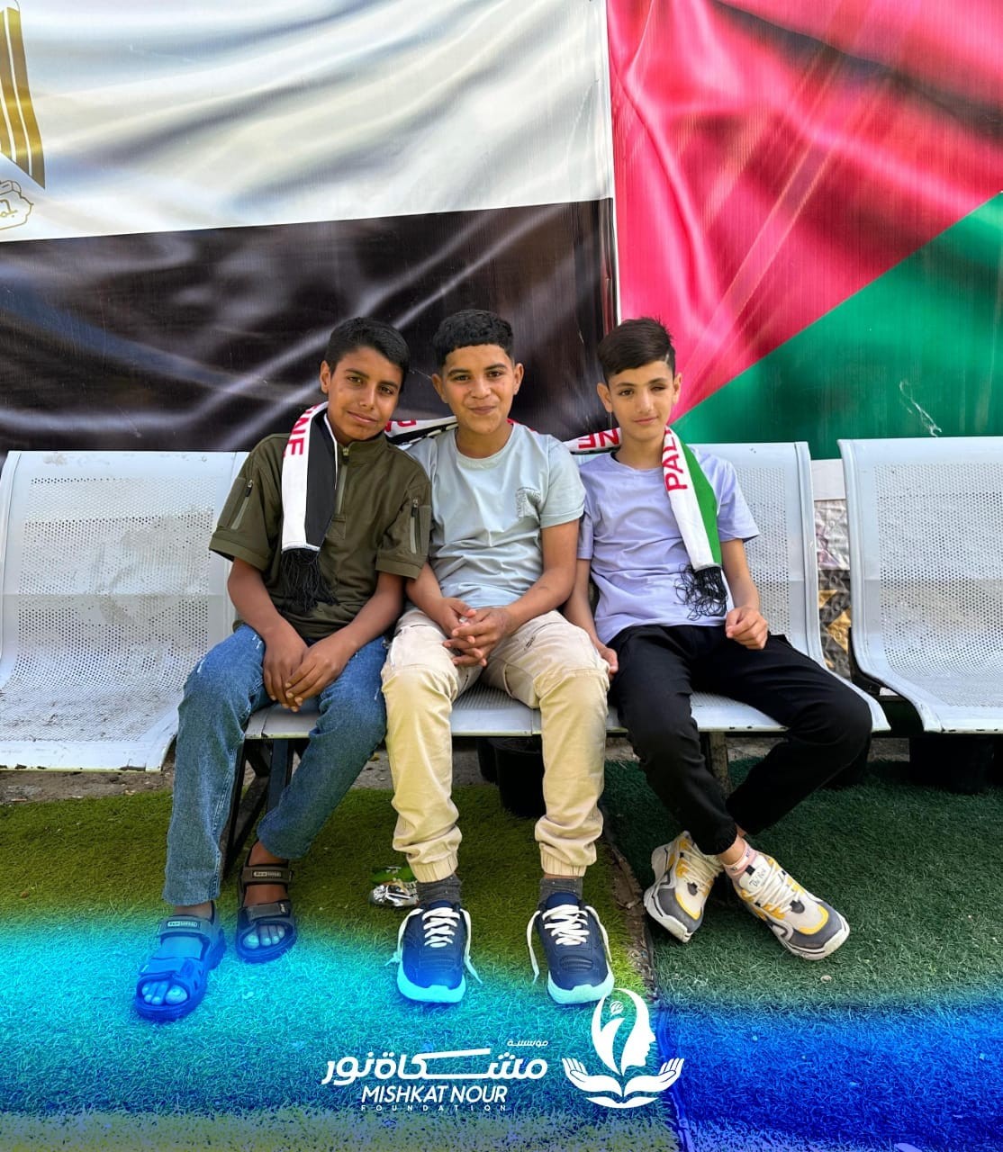 مؤسسة مشكاة نور تشارك أهالي بورسعيد والأخوة الفلسطينيين بالعريش احتفالاتهم بعيد الفطر المبارك