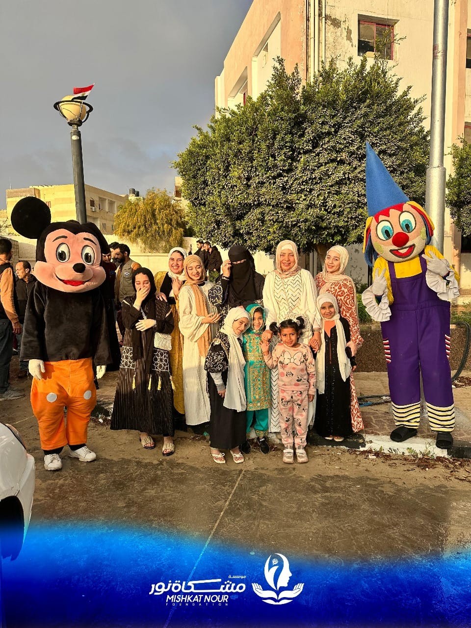 مؤسسة مشكاة نور تشارك أهالي بورسعيد والأخوة الفلسطينيين بالعريش احتفالاتهم بعيد الفطر المبارك