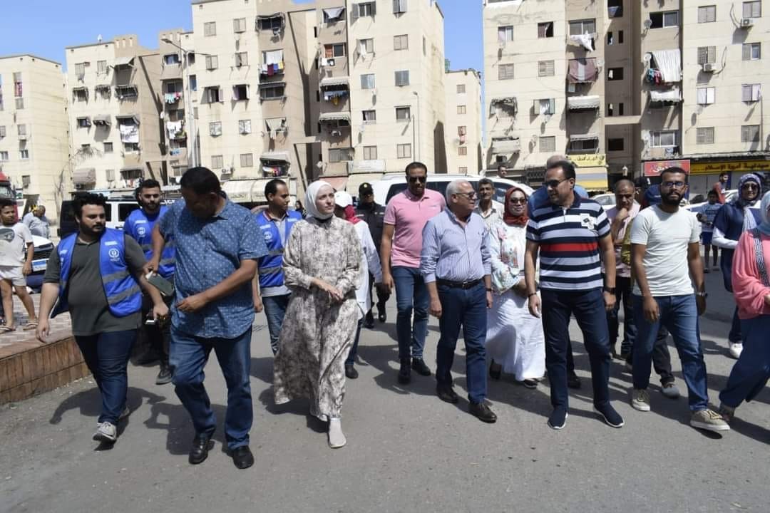 لـ/ عادل الغضبان ود/ نور الهدى الجمّال، يفتتحان المرحلة الثالثة لتطوير منطقة فاطمة الزهراء في حي الضواحي.