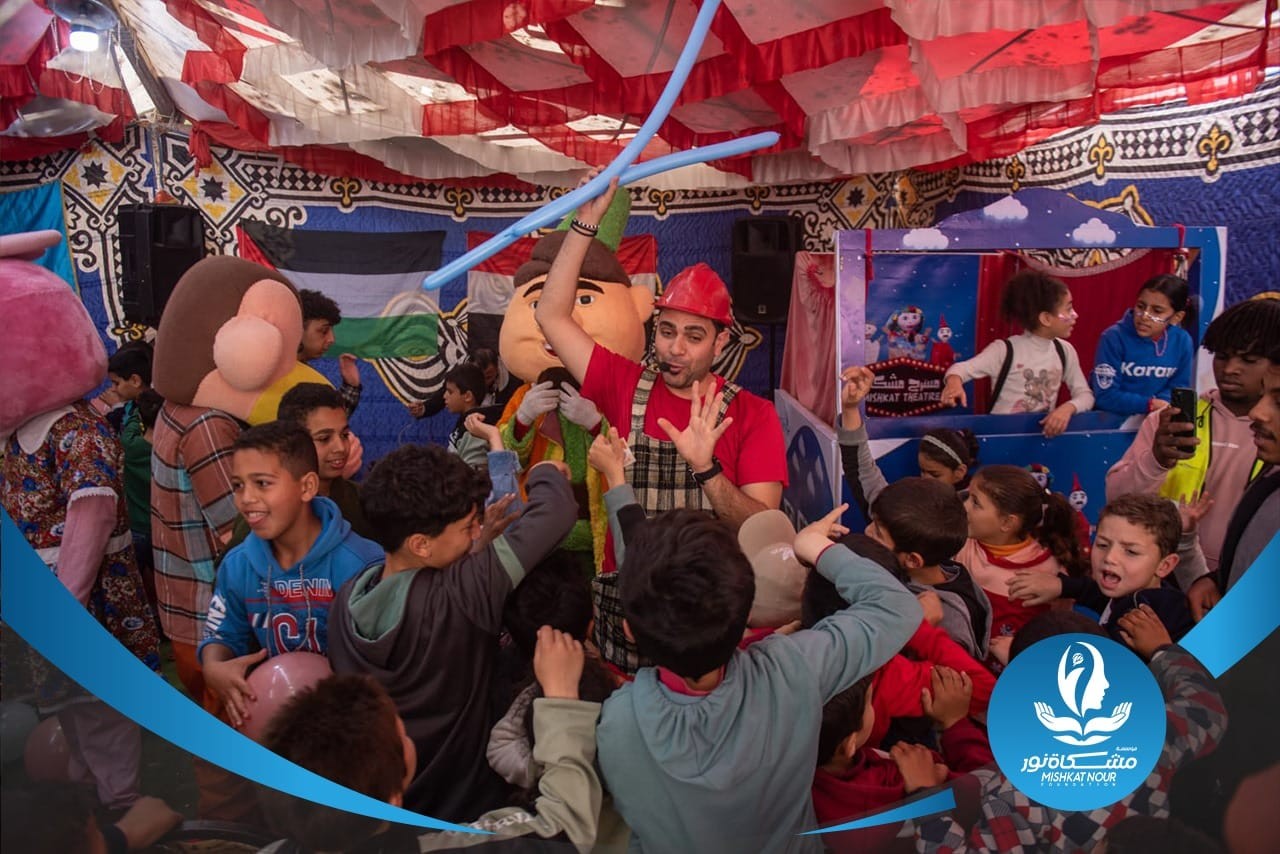 مؤسسة "مشكاة نور" تنظم حفل الإفطار السنوي لها في العريش بحضور آلاف الفلسـ ـطينيين.