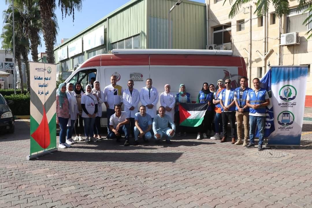 مؤسسة مشكاة نور تبدأ تنظيم حملات للتبرع بالدم في المصانع لدعم أهل غزة