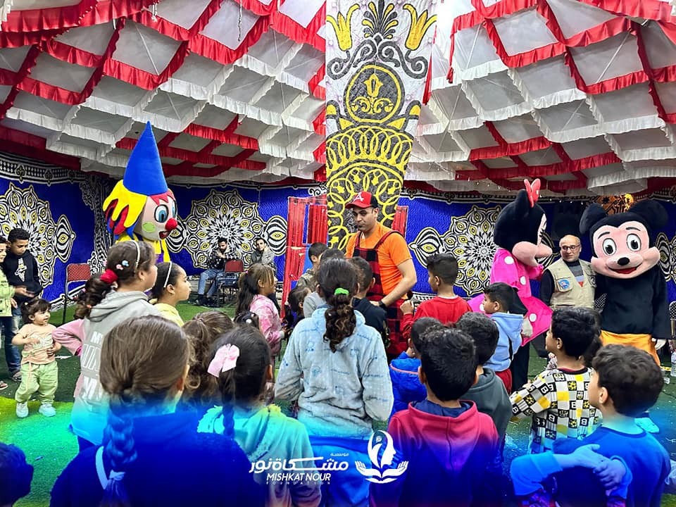 مؤسسة مشكاة نور تشارك أهالي بورسعيد والأخوة الفلسطينيين بالعريش احتفالاتهم بعيد الفطر المبارك