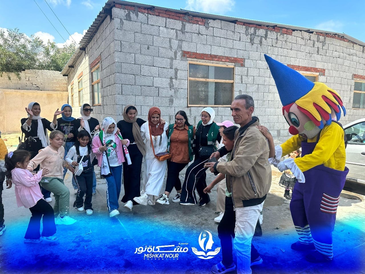 مؤسسة مشكاة نور تشارك أهالي بورسعيد والأخوة الفلسطينيين بالعريش احتفالاتهم بعيد الفطر المبارك