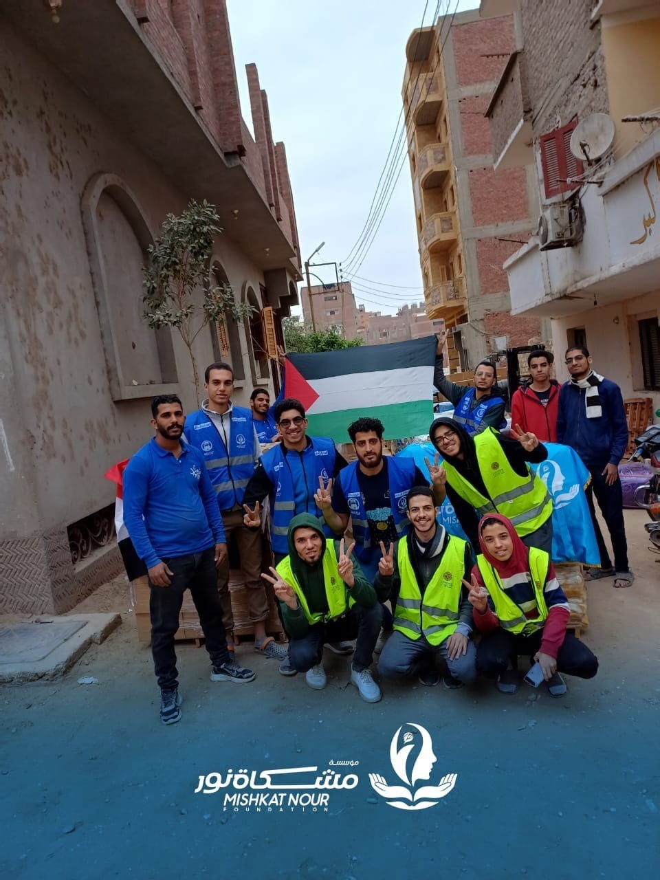 خروج قافلة مشكاة نور الثالثة المتجهة لكل أهالينا في غـ ـزة