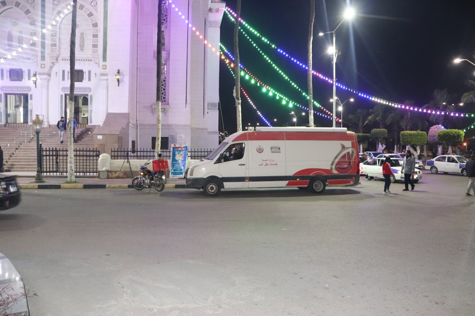 تجاوب أهالي بورفؤاد مع حملة مؤسسة مشكاة نور للتبرع بالدم بالتعاون مع بنك الدم الإقليمي