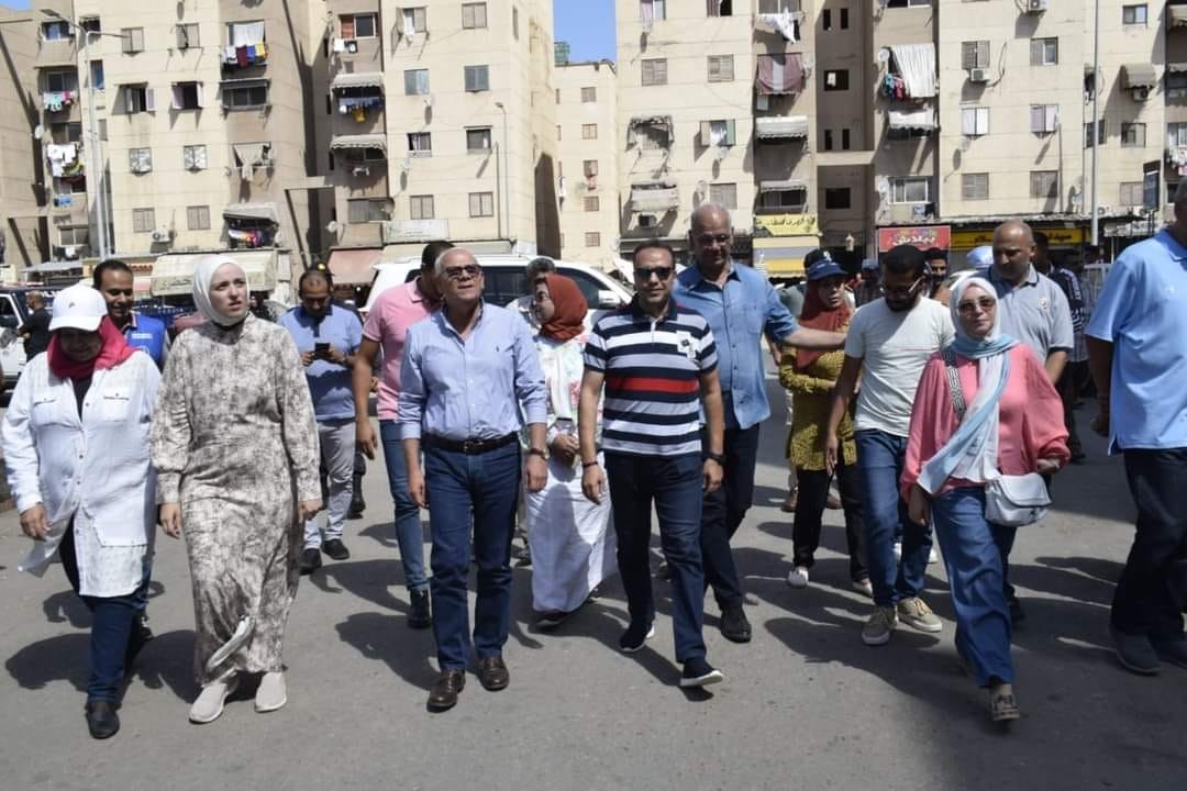 لـ/ عادل الغضبان ود/ نور الهدى الجمّال، يفتتحان المرحلة الثالثة لتطوير منطقة فاطمة الزهراء في حي الضواحي.