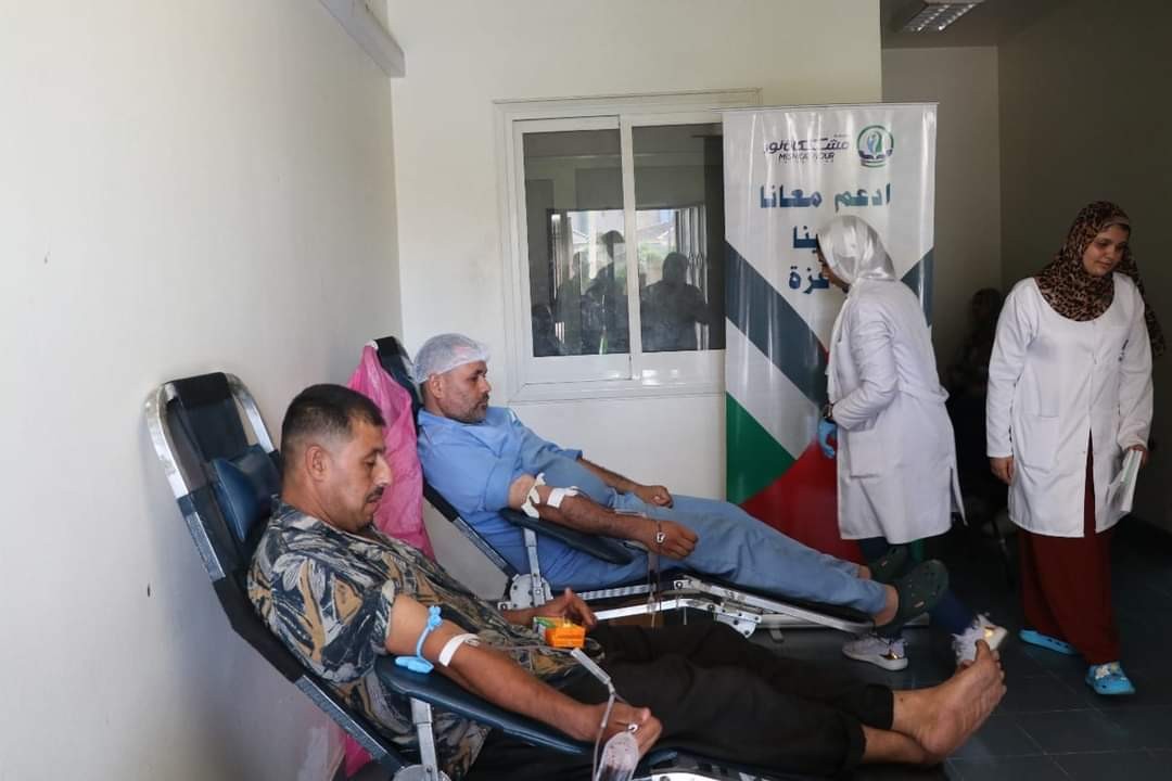 مؤسسة مشكاة نور تبدأ تنظيم حملات للتبرع بالدم في المصانع لدعم أهل غزة