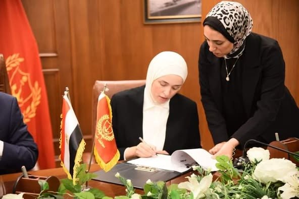 بروتوكول تعاون لدعم المشروعات الصغيرة بين محافظ بورسعيد ورئيس البنك الزراعي المصري ورئيس مجلس أمناء مؤسسة مشكاة نور