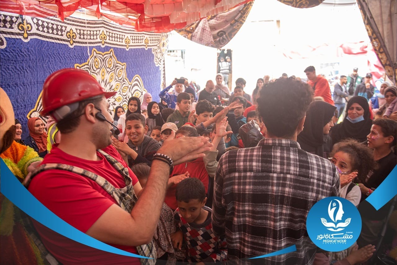 مؤسسة "مشكاة نور" تنظم حفل الإفطار السنوي لها في العريش بحضور آلاف الفلسـ ـطينيين.