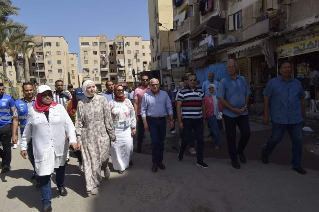 لـ/ عادل الغضبان ود/ نور الهدى الجمّال، يفتتحان المرحلة الثالثة لتطوير منطقة فاطمة الزهراء في حي الضواحي.