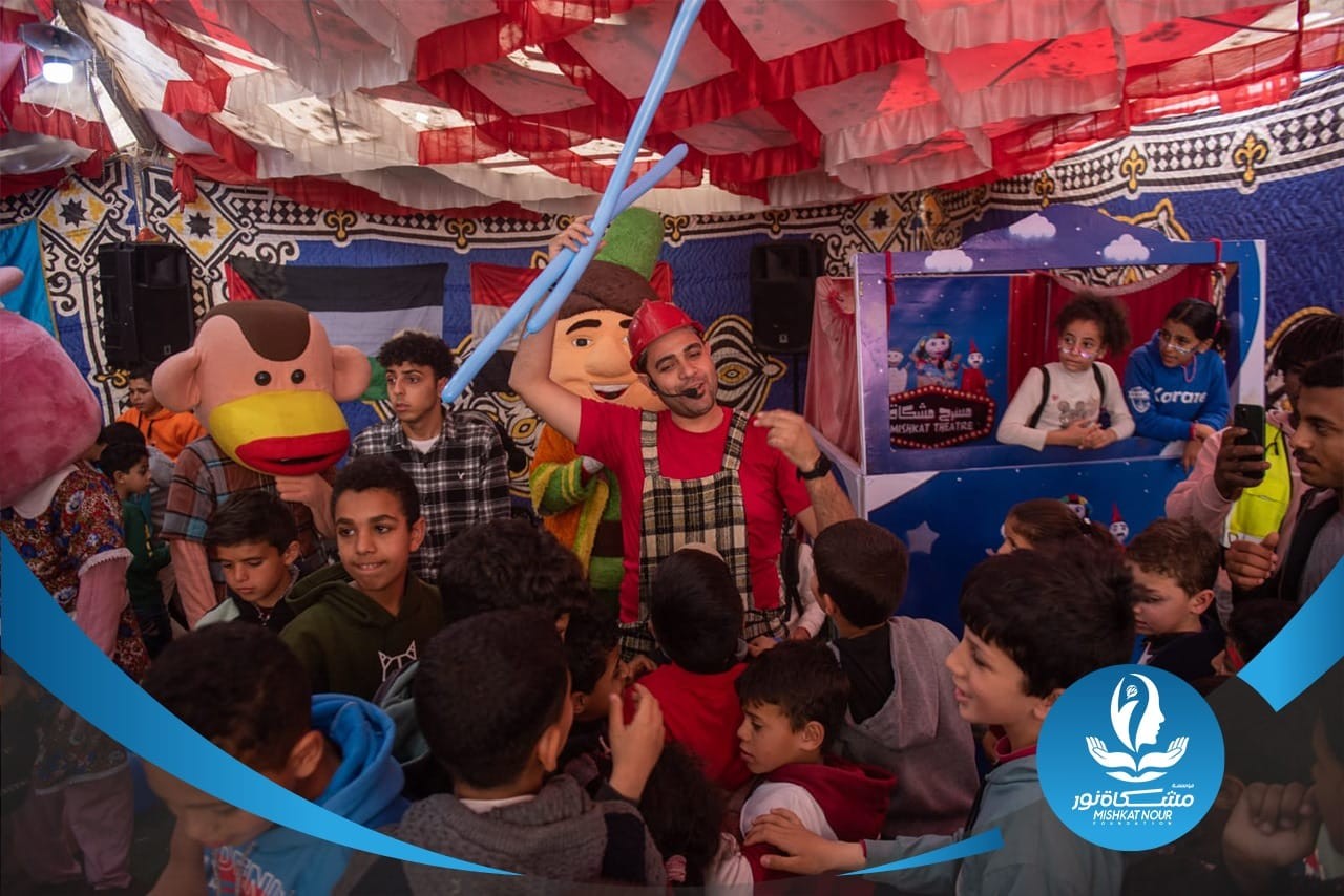 مؤسسة "مشكاة نور" تنظم حفل الإفطار السنوي لها في العريش بحضور آلاف الفلسـ ـطينيين.